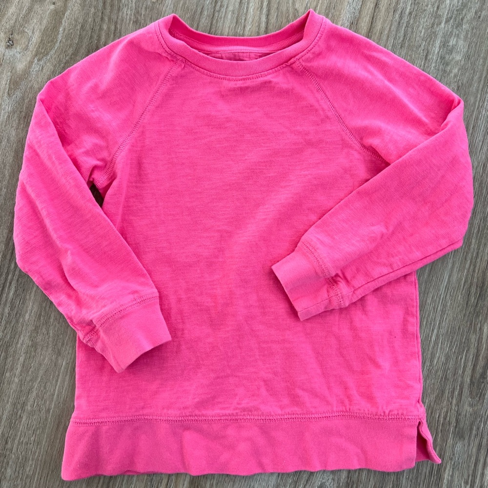 Primary longsleeved pink tunic shirt